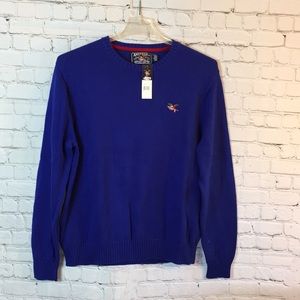 NWT American Living Blue Crewneck Sweater Large